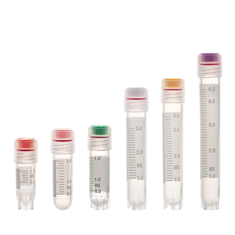 CryoVial External Thread with Lip and Washer Seal image 0