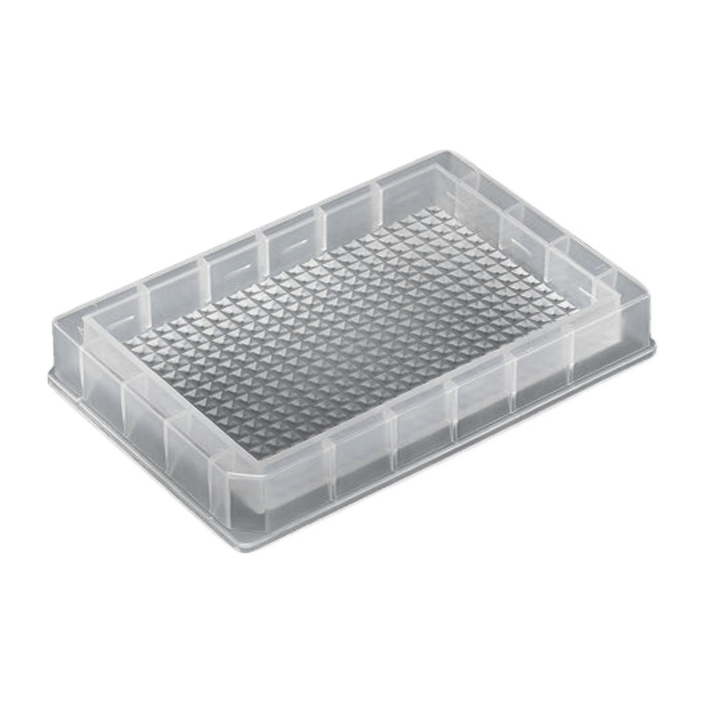 96 Square Well, Short, 1.1mL/Well, Conical Bottom, Polypropylene w/ Glass Coating — 25/Case - AWLS-S30226