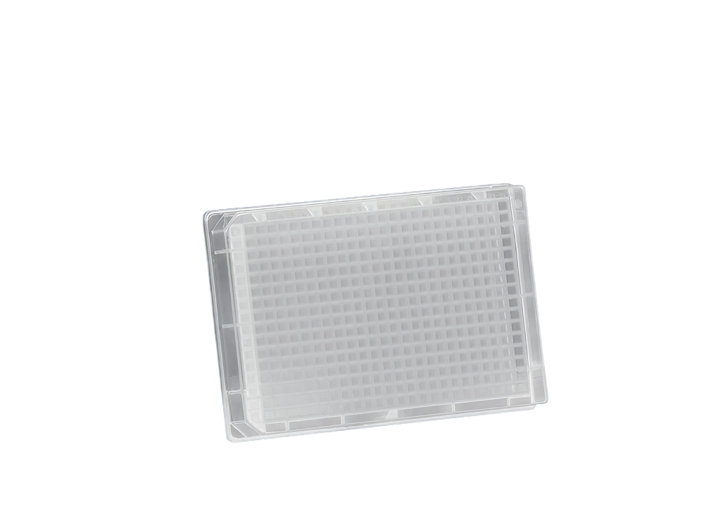 384-Well Square Well Plate, Flat Bottom - AWLS-T110-100