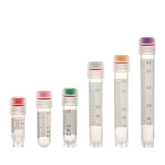 CryoVial External Thread with Lip and Washer Seal image 0