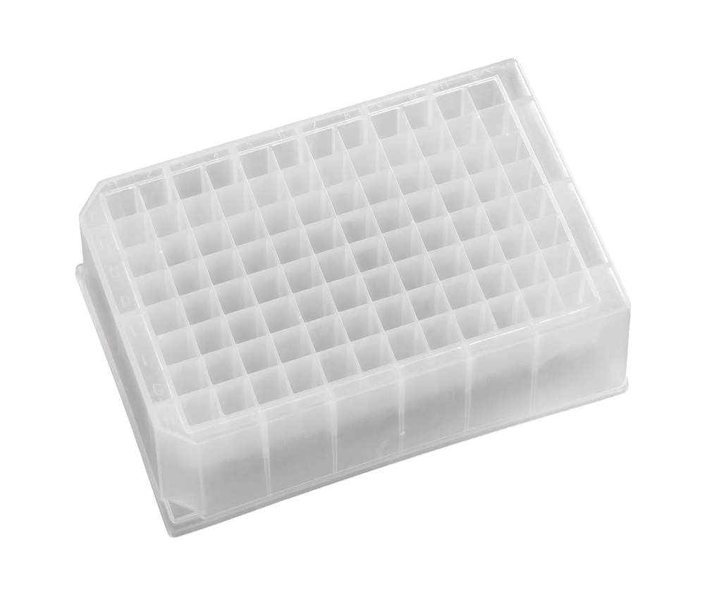 96-Well Deep Square Well Plate, Conical - AWLS-219008
