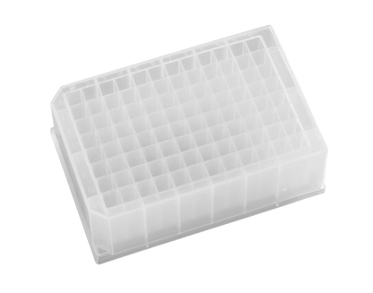 96-Well 2.2 mL Square V-Bottom Deep Well Plate, Polypropylene, Pre-Sterilized - AWLS-219027