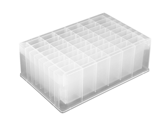 48-Well 5.0 mL Rectangle Well Plate, Pyramid - AWLS-360002