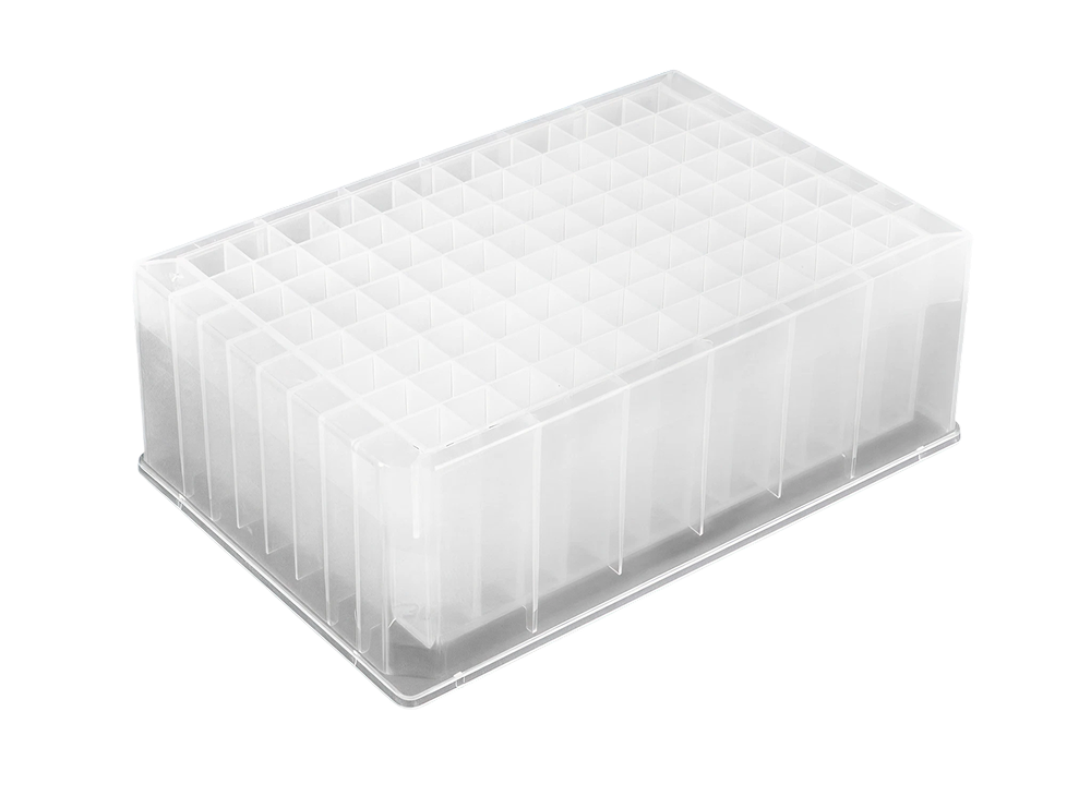 96 Square Well, 2mL/Well Polypropylene — 25/Case - AWLS-S30209