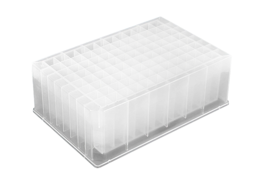96 Square Well, 2mL/Well Polypropylene — 25/Case - AWLS-S30209