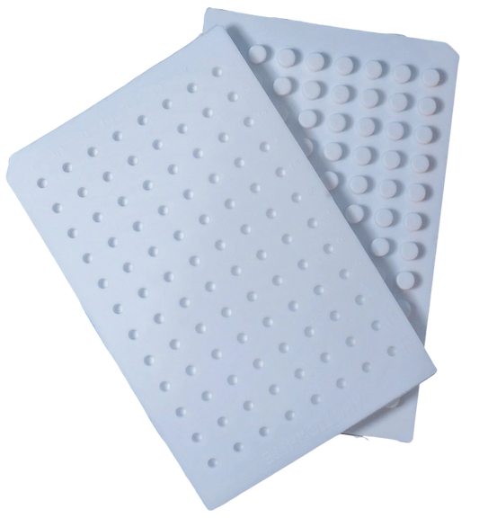 ArctiSeal 96 Well Round, Silicone w/ PTFE Spray Coating, For Tube Inserts/ PCR Plates — 5/Pack - AWSM-2101R
